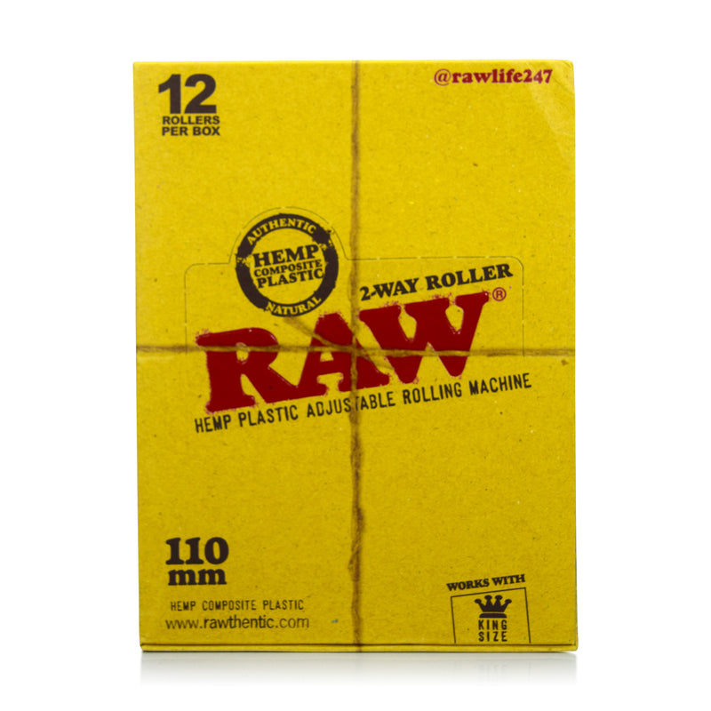 Raw 2 Way Hemp Plastic Roller Case