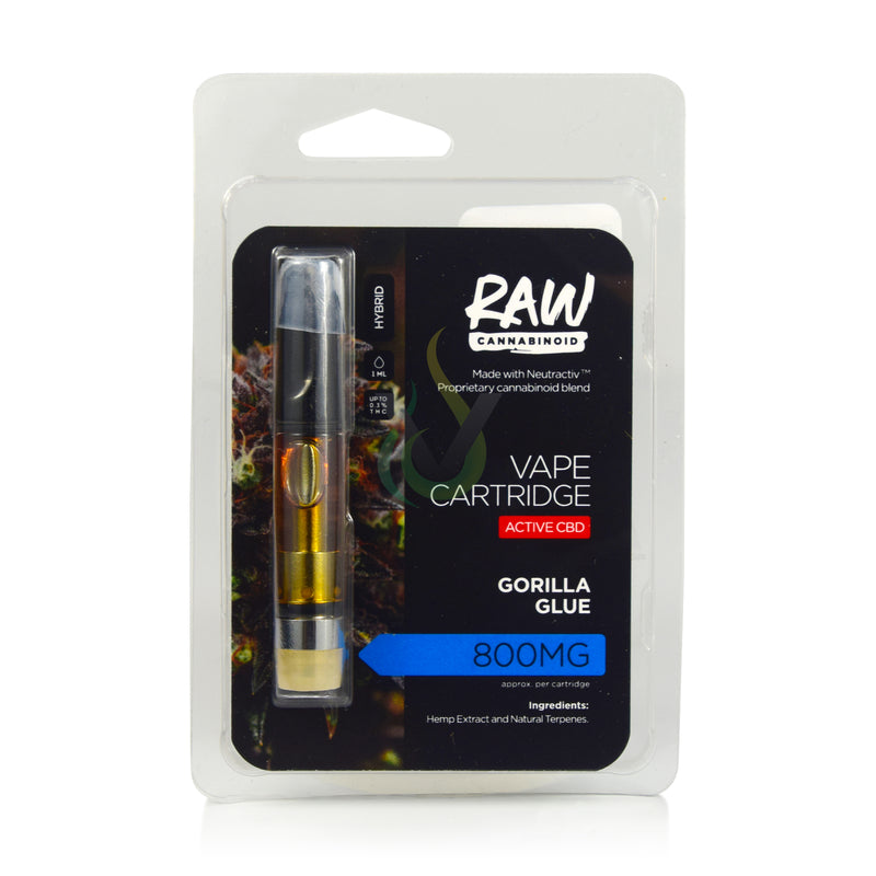 Raw CBD Vape Cartridge
