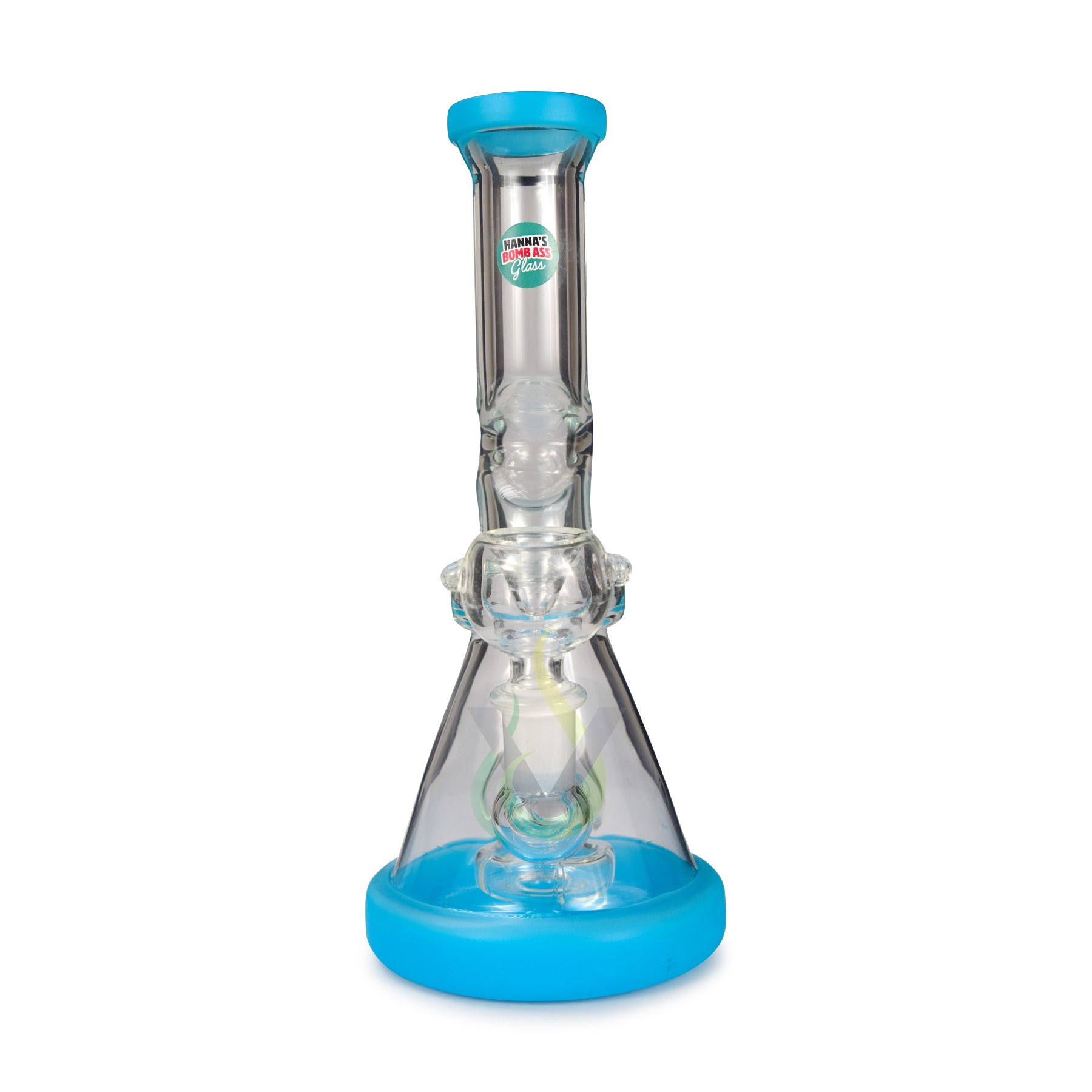Hanna's Bomb Ass Glass 8" Water Pipe
