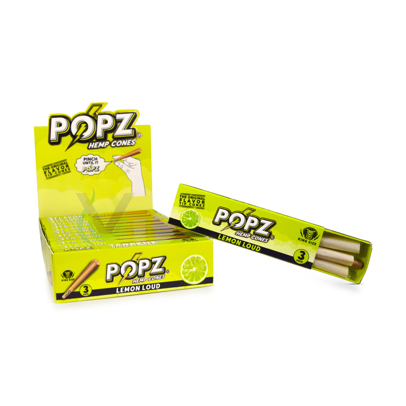 Popz Hemp Cones King Size Case