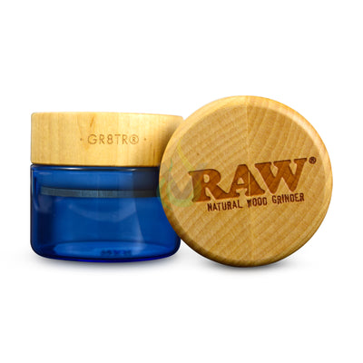 Raw Natural Wood Grinder 65mm