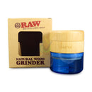 Raw Natural Wood Grinder 65mm