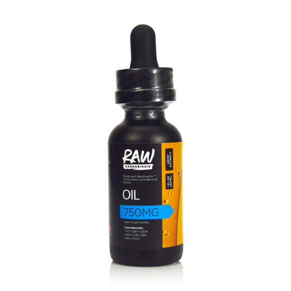 Raw Cannabinoid Tincture Oil