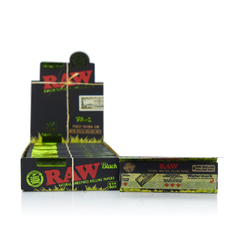Raw Black Organic Papers Case