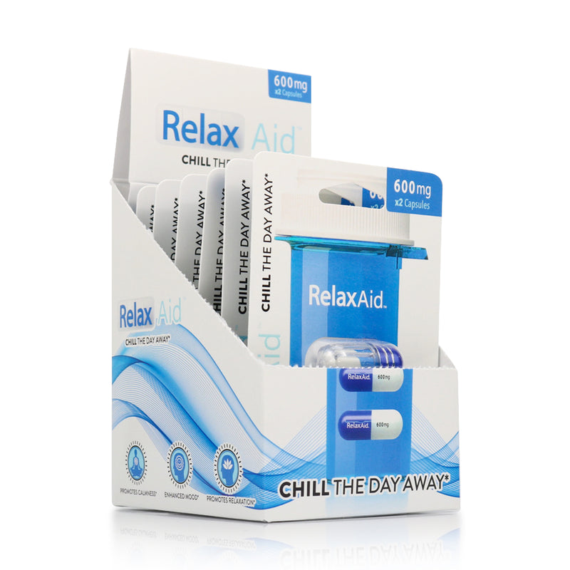 Relax Aid 2ct 600mg Case