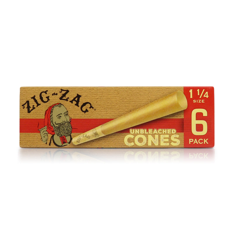 Zig Zag Unbleached 1 1/4 Cones