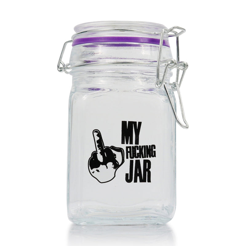 Juicy Jar Large Glass Storage Jar Case