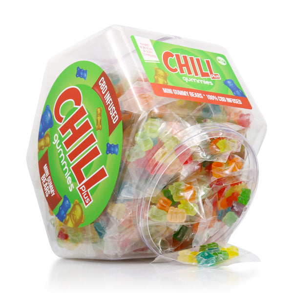 Chill Plus Mini Gummies 100 mini pks Case