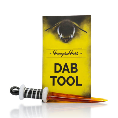 Honeybee Herb Sword Glass Dab Tool